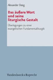 Cover von Das äußere Wort und seine liturgische Gestalt