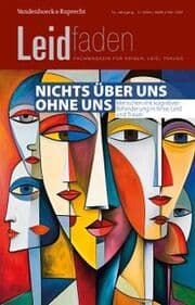 Cover von Nichts über uns ohne uns - Menschen mit kognitiver Behinderung in Krise, Leid und Trauer