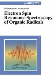 Cover von Electron Spin Resonance Spectroscopy for Organic Radicals