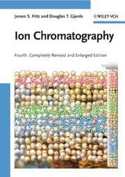 Cover von Ion Chromatography
