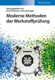 Cover von Moderne Methoden der Werkstoffprüfung