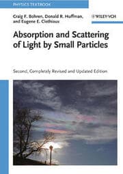 Cover von Absorption and Scattering of Light by Small Particles