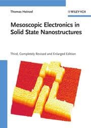 Cover von Mesoscopic Electronics in Solid State Nanostructures