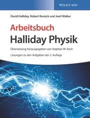 Cover von Halliday Physik Arbeitsbuch