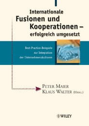 Cover von Internationale Fusionen und Kooperationen