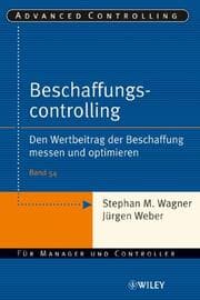 Cover von Beschaffungscontrolling