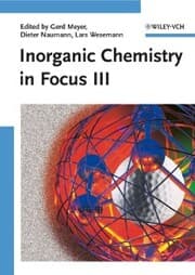 Cover von Inorganic Chemistry in Focus III