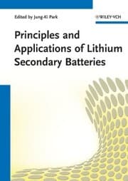 Cover von Principles and Applications of Lithium Secondary Batteries