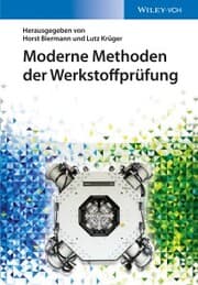Cover von Moderne Methoden der Werkstoffprüfung