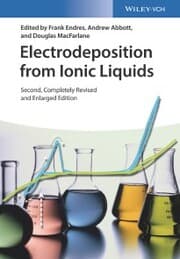 Cover von Electrodeposition from Ionic Liquids