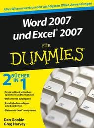 Cover von Word 2007 und Excel 2007 für Dummies