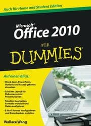 Cover von Office 2010 für Dummies