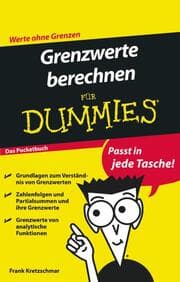 Cover von Grenzwerte berechnen für Dummies Das Pocketbuch