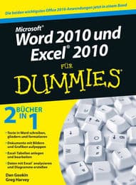 Cover von Word 2010 und Excel 2010 für Dummies