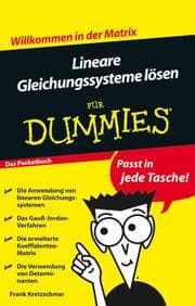 Cover von Lineare Gleichungssysteme lösen für Dummies