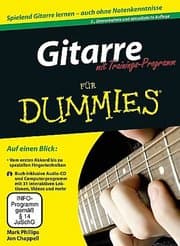 Cover von Gitarre für Dummies mit Trainings-Programm