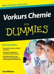 Cover von Vorkurs Chemie für Dummies