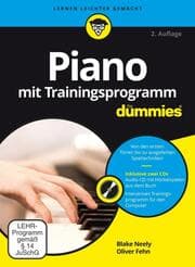 Cover von Piano mit Trainingsprogramm für Dummies