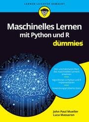 Cover von Maschinelles Lernen mit Python und R für Dummies