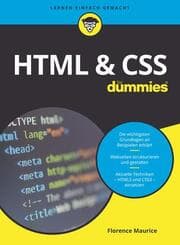 Cover von HTML & CSS für Dummies