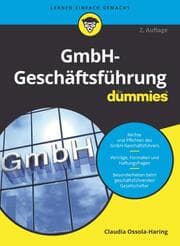 Cover von GmbH-Geschäftsführung für Dummies