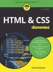 Cover von HTML & CSS für Dummies