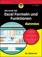 Cover von Microsoft 365 Excel Formeln und Funktionen für Dummies