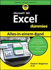 Cover von Microsoft 365 Excel Alles-in-einem-Band für Dummies
