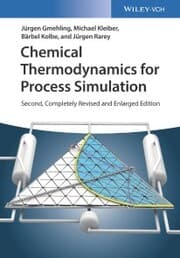 Cover von Chemical Thermodynamics for Process Simulation