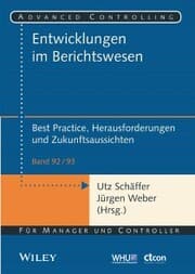 Cover von Entwicklungen im Berichtswesen - Best Practice, Herausforderungen und Zukunftsaussichten
