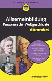 Cover von Allgemeinbildung Personen der Weltgeschichte für Dummies