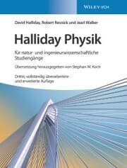 Cover von Halliday Physik für natur- und ingenieurwissenschaftliche Studiengänge