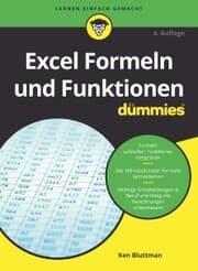Cover von Excel Formeln und Funktionen für Dummies