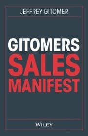 Cover von Gitomers Sales-Manifest