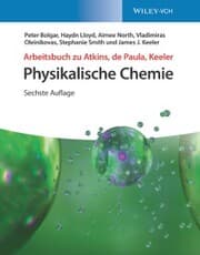 Cover von Arbeitsbuch zu Atkins, de Paula, Keeler Physikalische Chemie