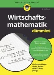 Cover von Wirtschaftsmathematik für Dummies