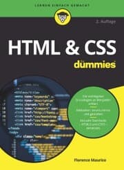 Cover von HTML & CSS für Dummies