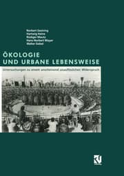 Cover von Ökologie und urbane Lebensweise