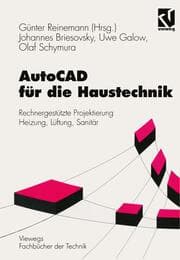 Cover von AutoCAD für die Haustechnik