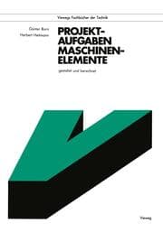 Cover von Projektaufgaben Maschinenelemente