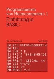 Cover von Einführung in BASIC