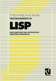 Cover von Programmieren in LISP