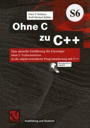 Cover von Ohne C zu C++