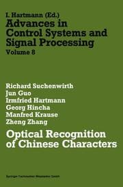 Cover von Optical Recognition of Chinese Characters