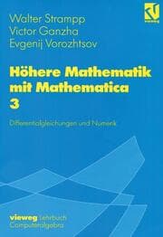Cover von Höhere Mathematik mit Mathematica 3