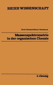 Cover von Massenspektrometrie in der organischen Chemie