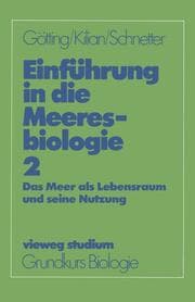 Cover von Einführung in die Meeresbiologie 2