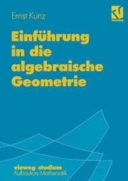 Cover von Einführung in die algebraische Geometrie