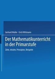 Cover von Der Mathematikunterricht in der Primarstufe