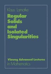 Cover von Regular Solids and Isolated Singularities
